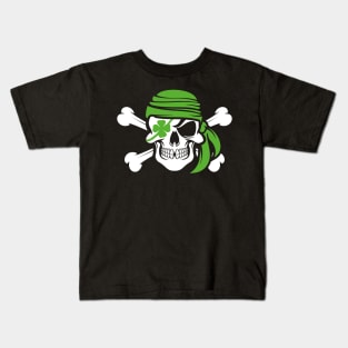 Arrish Irish Pirate Funny St Patricks Day Kids T-Shirt